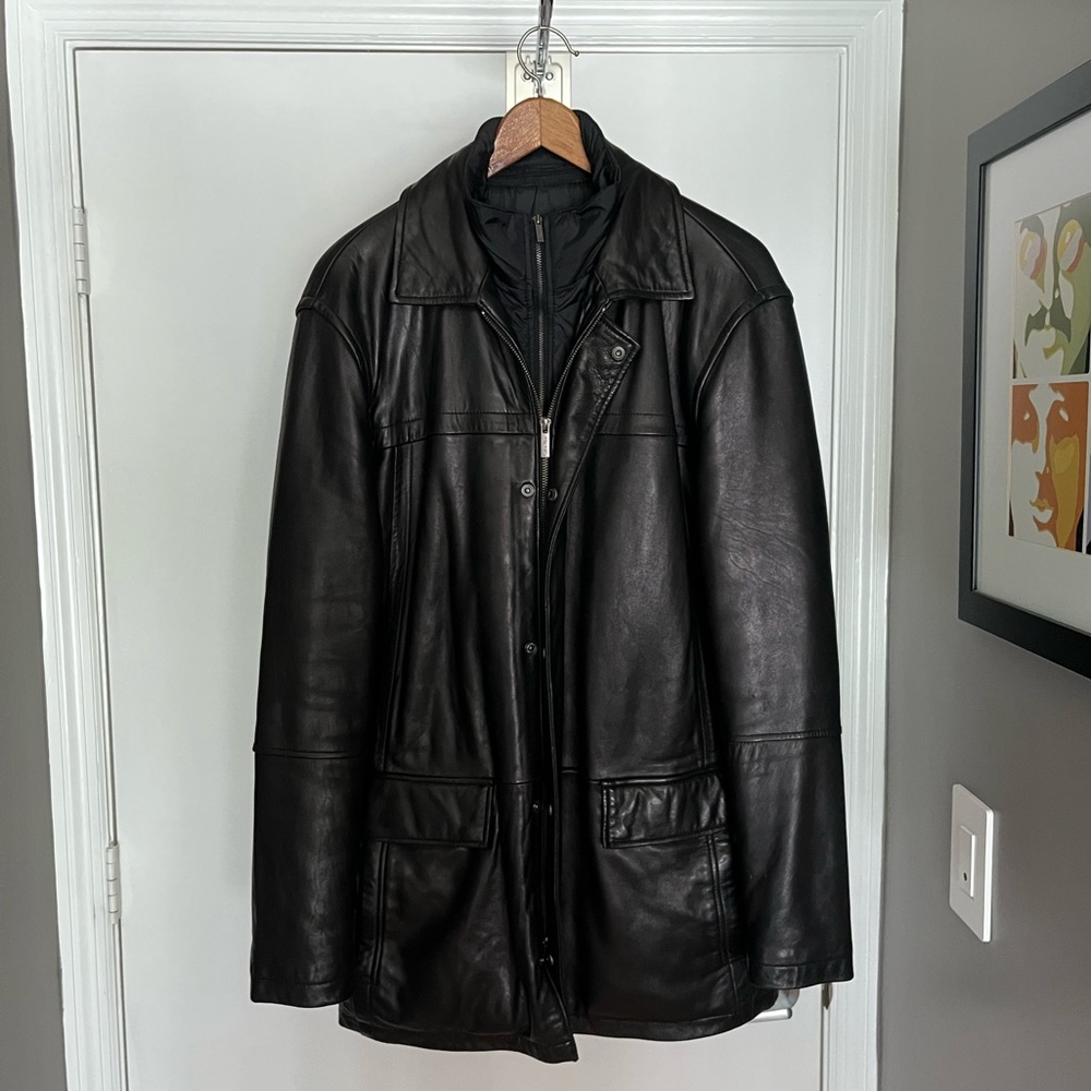 Calvin Klein Genuine Leather Jacket